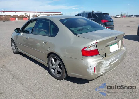 2008 Subaru Legacy 2.5I z USA, uszkodzony, nr VIN 4S3BL616087217167